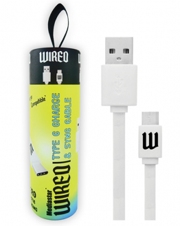 Mediastar Wired Type C Charge & Sync Cable
