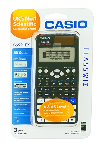 Casio FX-991EX Classwiz Scientific Calculator – Media Depot